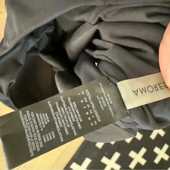 Amoressa By Miraclesuit Women’s Swimwear Eclipse Gemini One Piece Swimsuit Sz 6 - Picture 8 of 8